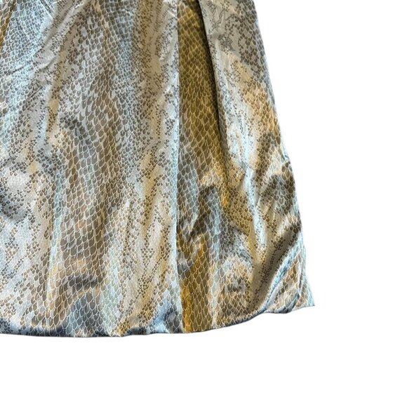 Diane Von Furstenberg DVF Treenie Snake Print Mini Dress Silk Size 6 Women's - Picture 6 of 12